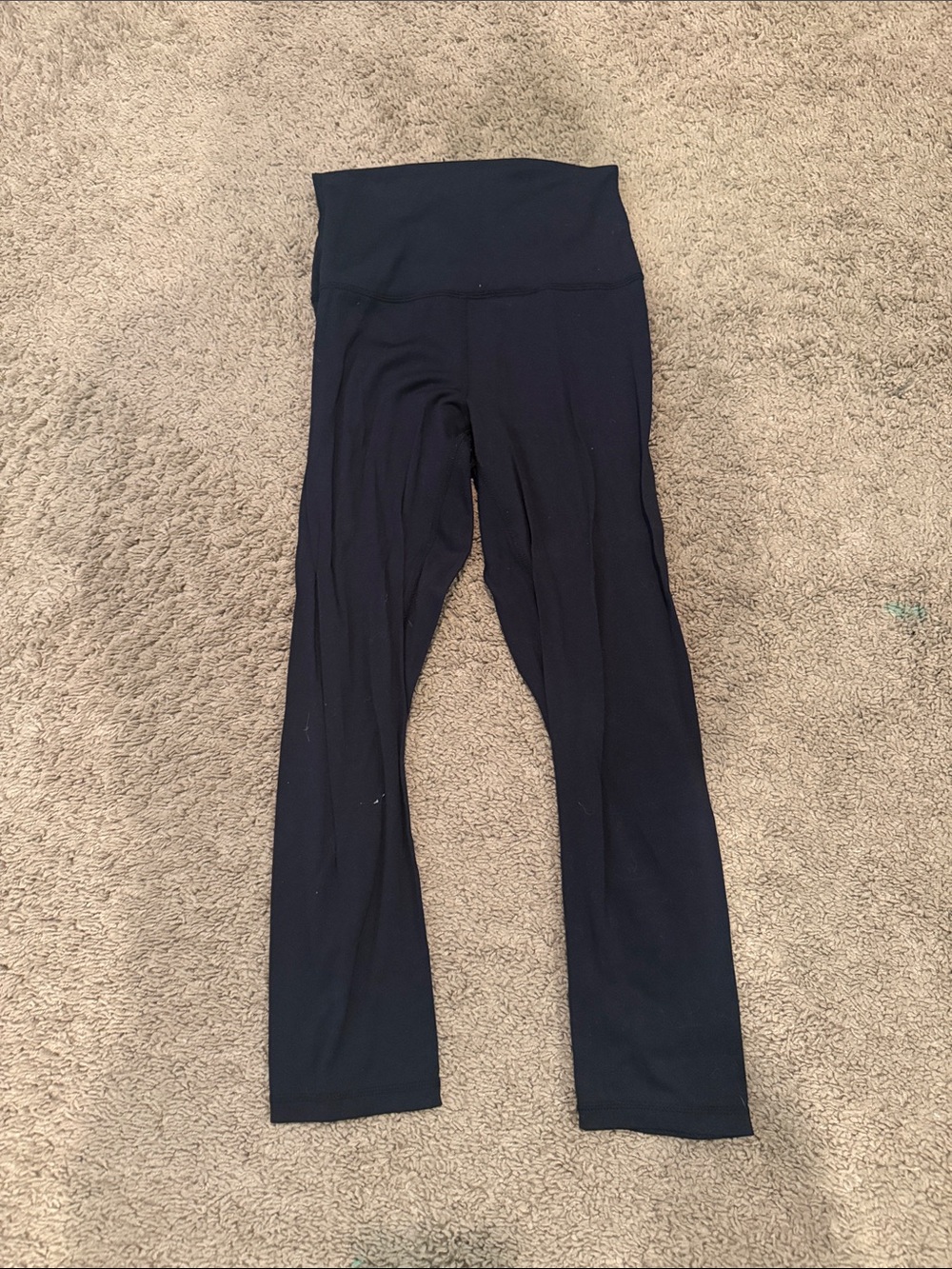 Black Capri Leggings-S